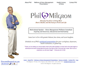 Tablet Screenshot of philmilgrom.com